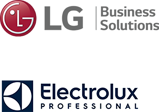 lg and electrolux logo